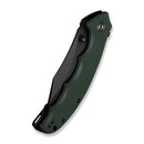 CIVIVI Pentad Flipper & Button Lock Knife Teal Green G10 Handle (3.48" Black Stonewashed Nitro - V Blade) C24068 - 2 - CIVIVI