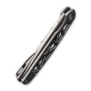 CIVIVI Perf Flipper Knife Stainless Steel Handle (3.12" Nitro - V Blade) C20006 - A - CIVIVI