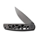 CIVIVI Perf Flipper Knife Stainless Steel Handle (3.12" Nitro - V Blade) C20006 - B - CIVIVI
