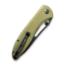 CIVIVI Picaro Thumb Stud & Thumb Hole Knife G10 Handle (3.94" D2 Blade) C916A - CIVIVI