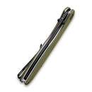 CIVIVI Picaro Thumb Stud & Thumb Hole Knife G10 Handle (3.94" D2 Blade) C916A - CIVIVI