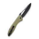 CIVIVI Picaro Thumb Stud & Thumb Hole Knife G10 Handle (3.94" D2 Blade) C916A - CIVIVI