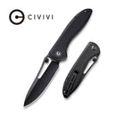 CIVIVI Picaro Thumb Stud & Thumb Hole Knife G10 Handle (3.94" D2 Blade) C916D - CIVIVI