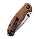 CIVIVI Pintail Flipper & Thumb Stud Knife Micarta Handle (2.98" CPM S35VN Blade) C2020A - CIVIVI