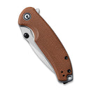 CIVIVI Pintail Flipper & Thumb Stud Knife Micarta Handle (2.98" CPM S35VN Blade) C2020A - CIVIVI