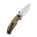 CIVIVI Pintail Flipper & Thumb Stud Knife Micarta Handle (2.98" CPM S35VN Blade) C2020B - CIVIVI