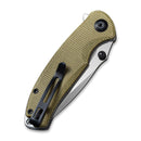 CIVIVI Pintail Flipper & Thumb Stud Knife Micarta Handle (2.98" CPM S35VN Blade) C2020B - CIVIVI