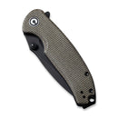 CIVIVI Pintail Flipper & Thumb Stud Knife Micarta Handle (2.98" CPM S35VN Blade) C2020C - CIVIVI