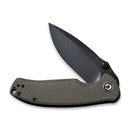 CIVIVI Pintail Flipper & Thumb Stud Knife Micarta Handle (2.98" CPM S35VN Blade) C2020C - CIVIVI