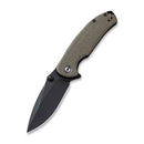 CIVIVI Pintail Flipper & Thumb Stud Knife Micarta Handle (2.98" CPM S35VN Blade) C2020C - CIVIVI