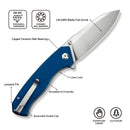 CIVIVI Placoid Flipper & Thumb Stud Knife G10 Handle (3.67" 14C28N Blade) C23079 - 2
