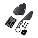 CIVIVI Planck Fixed Blade Knife (2.87" D2 Blade) C2022B - CIVIVI