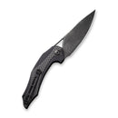 CIVIVI Plethiros Flipper Knife Carbon Fiber & G10 Handle (3.45" Damascus Blade) C904DS - 4 - CIVIVI