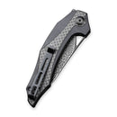 CIVIVI Plethiros Flipper Knife Carbon Fiber & G10 Handle (3.45" Damascus Blade) C904DS - 4 - CIVIVI