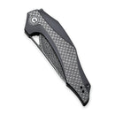 CIVIVI Plethiros Flipper Knife Carbon Fiber & G10 Handle (3.45" Damascus Blade) C904DS - 4 - CIVIVI