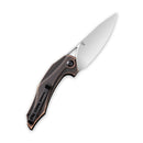 CIVIVI Plethiros Flipper Knife Copper Handle (3.45" 154CM Blade) C904D - CIVIVI