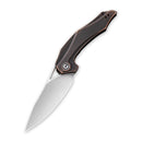 CIVIVI Plethiros Flipper Knife Copper Handle (3.45" 154CM Blade) C904D - CIVIVI
