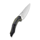 CIVIVI Plethiros Flipper Knife G10 & Carbon Fiber Handle (3.45" D2 Blade) C904B - CIVIVI
