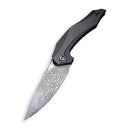 CIVIVI Plethiros Flipper Knife G10 & Carbon Fiber Handle (3.45" Damascus Blade) C904DS - CIVIVI