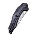 CIVIVI Plethiros Flipper Knife G10 & Carbon Fiber Handle (3.45" Damascus Blade) C904DS - CIVIVI