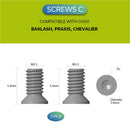 CIVIVI Pocket clip Stainless Steel Screws CA - 12A - CIVIVI