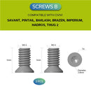 CIVIVI Pocket clip Stainless Steel Screws CA - 12A - CIVIVI