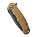 CIVIVI Praxis Flipper Knife Ultem Handle (3.75" 9Cr18MoV Blade) C803M - CIVIVI