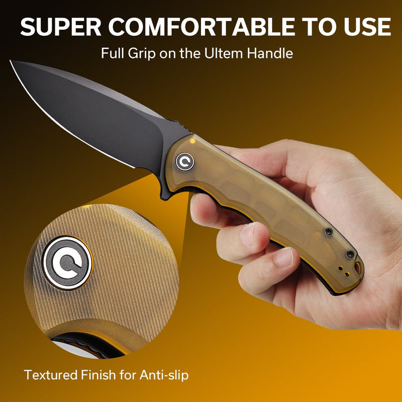 CIVIVI Praxis Flipper Knife Ultem Handle 9Cr18MoV Blade – CIVIVI KNIFE