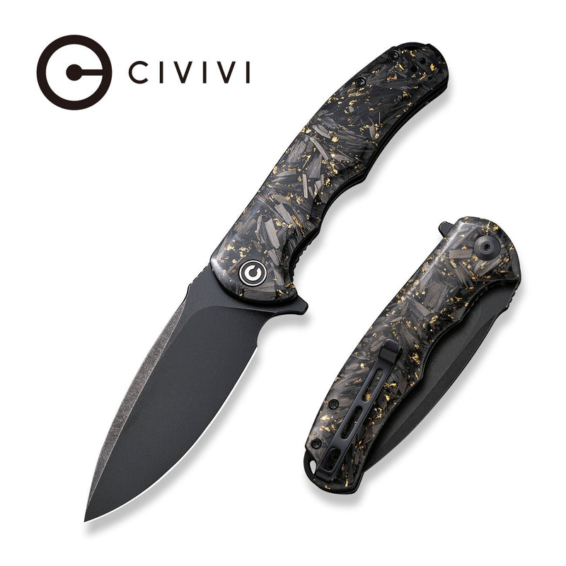 CIVIVI Praxis EDC Knife Carbon Fiber Handle 9Cr18MoV Blade