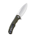 CIVIVI Praxis Flipper Knife G10 Handle (3.75" 9Cr18MoV Blade) C803A - CIVIVI