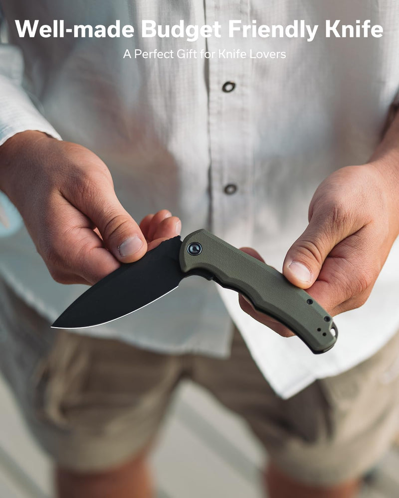 CIVIVI Praxis Flipper Knife G10 Handle 9Cr18MoV Blade – CIVIVI KNIFE