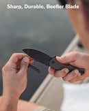 CIVIVI Praxis Flipper Knife G10 Handle (3.75" 9Cr18MoV Blade) C803F - CIVIVI