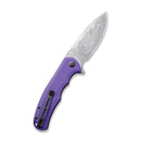 CIVIVI Praxis Flipper Knife G10 Handle (3.75" Damascus Blade) C803DS - 2 - CIVIVI