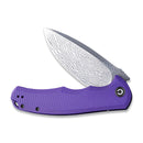 CIVIVI Praxis Flipper Knife G10 Handle (3.75" Damascus Blade) C803DS - 2 - CIVIVI