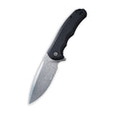CIVIVI Praxis Flipper Knife G10 Handle (3.75" Damascus Blade) C803DS - CIVIVI