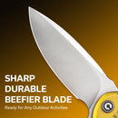 CIVIVI Praxis Flipper Knife Ultem Handle (3.75" 9Cr18MoV Blade) C803L - CIVIVI