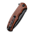 CIVIVI Praxis Flipper Knife Wood Handle (3.75" 9Cr18MoV Blade) C803H - CIVIVI