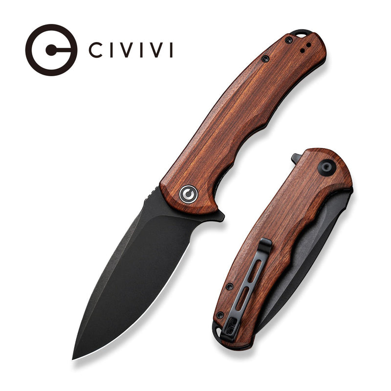 CIVIVI Praxis Flipper Knife Wood Handle 9Cr18MoV Blade – CIVIVI KNIFE