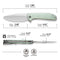 CIVIVI Primitrox Flipper Knife Natural G10 Handle (3.48" Satin Finished Nitro-V Blade) C23005A-1