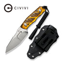 CIVIVI Propugnator Fixed Blade Knife Ultem Handle (4.15" D2 Blade) C23002 - 3 - CIVIVI