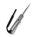 CIVIVI Purr Flipper & Slip Joint Knife Gray & Ivory G10 Handle (1.83" Satin Finished Nitro - V Blade) C25054 - 1, With 1PC Black Lanyard - CIVIVI