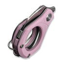 CIVIVI Pyrus Slip Joint Utility Knife Powder Pink G10 Handle (0.65" Satin Finished 14C28N Blade) C23038 - 5 - CIVIVI