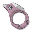CIVIVI Pyrus Slip Joint Utility Knife Powder Pink G10 Handle (0.65" Satin Finished 14C28N Blade) C23038 - 5 - CIVIVI