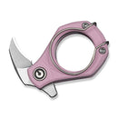 CIVIVI Pyrus Slip Joint Utility Knife Powder Pink G10 Handle (0.65" Satin Finished 14C28N Blade) C23038 - 5 - CIVIVI