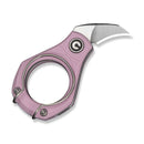 CIVIVI Pyrus Slip Joint Utility Knife Powder Pink G10 Handle (0.65" Satin Finished 14C28N Blade) C23038 - 5 - CIVIVI