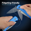 CIVIVI Qubit Button Lock & Thumb Stud Knife Aluminum Handle (2.98" 14C28N Blade) C22030E - 3 - CIVIVI