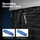CIVIVI Qubit Button Lock & Thumb Stud Knife Aluminum Handle (2.98" 14C28N Blade) C22030E - 3 - CIVIVI