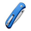 CIVIVI Qubit Button Lock & Thumb Stud Knife Aluminum Handle (2.98" 14C28N Blade) C22030E - 3 - CIVIVI
