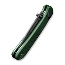 CIVIVI Qubit Button Lock & Thumb Stud Knife Aluminum Handle (2.98" Damascus Blade) C22030E - DS1 - CIVIVI
