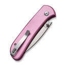 CIVIVI Qubit Button Lock & Thumb Stud Knife Aluminum Handle (2.98" 14C28N Blade) C22030E - 5 - CIVIVI
